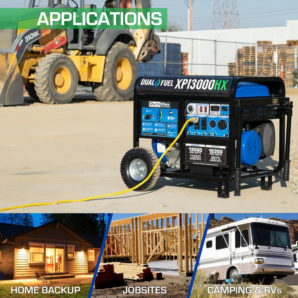 13,000 Watt Dual Fuel Portable Generator S224