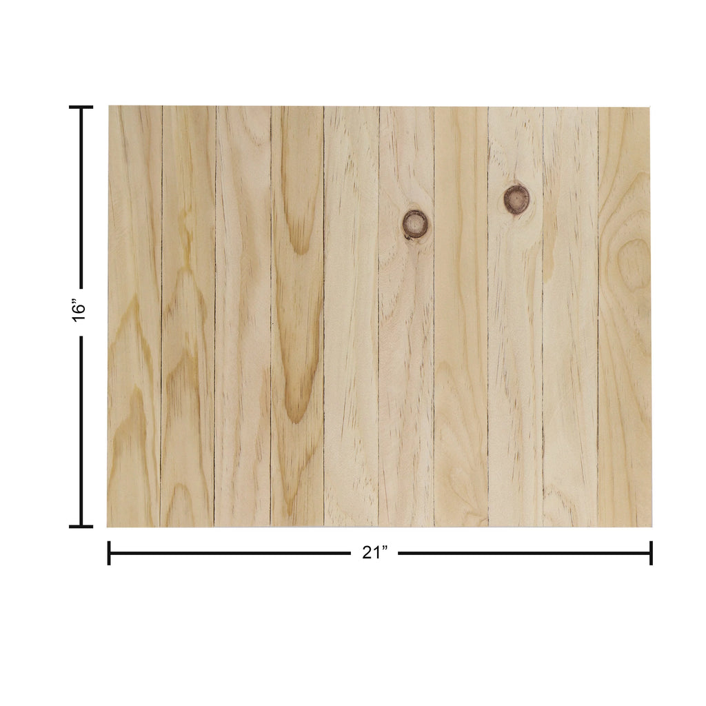 Wood Panel 20.5" x 16" V1915