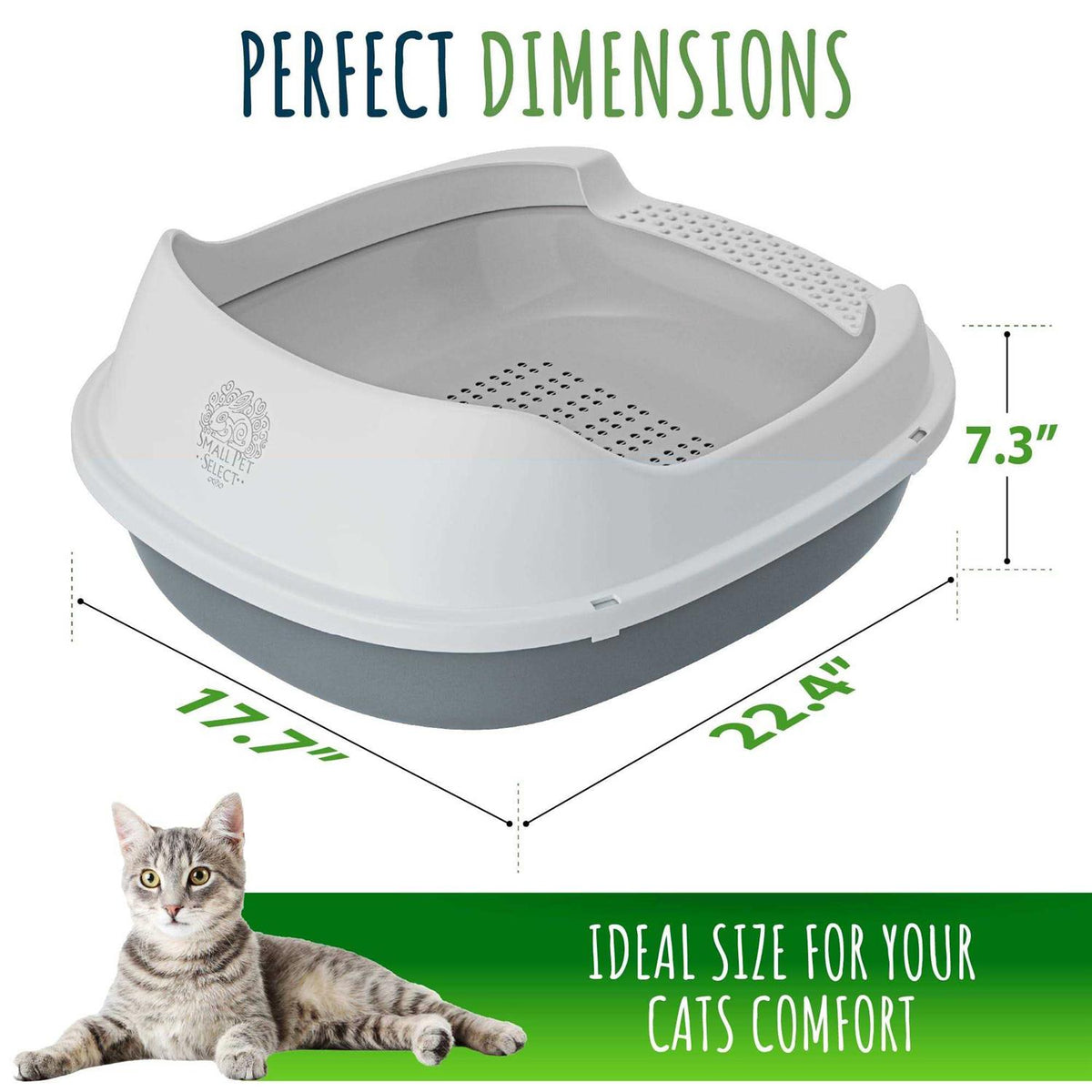 Pine Pellet Cat Litter Box M19843