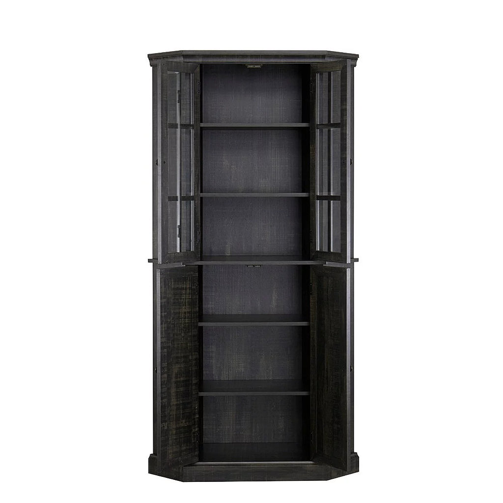 Charcoal Corner Cabinet C194