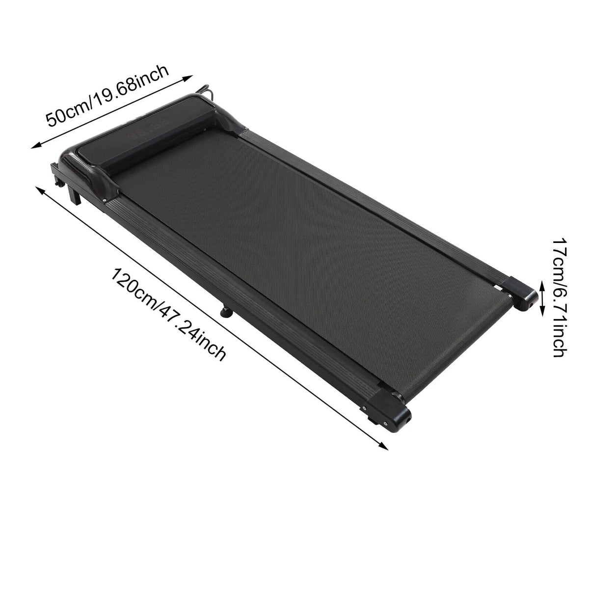 2.25HP 2 in 1 Under Desk Electric Treadmill B1829