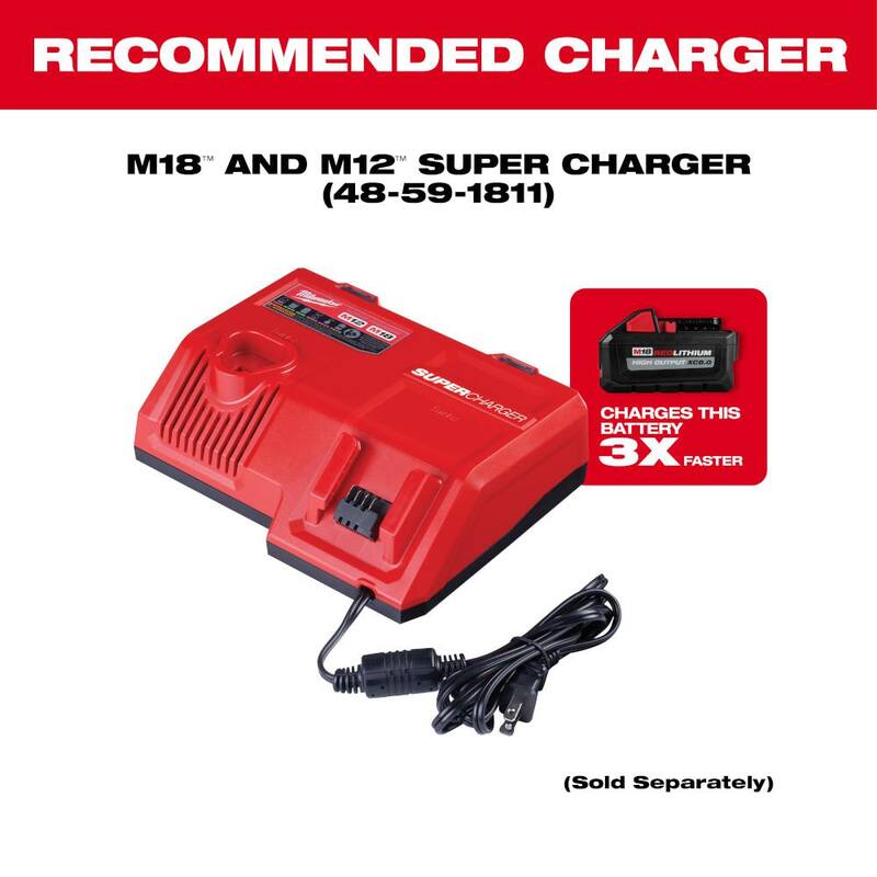 18-Volt Lithium-Ion 8.0 Ah Battery 4-Pack M21365
