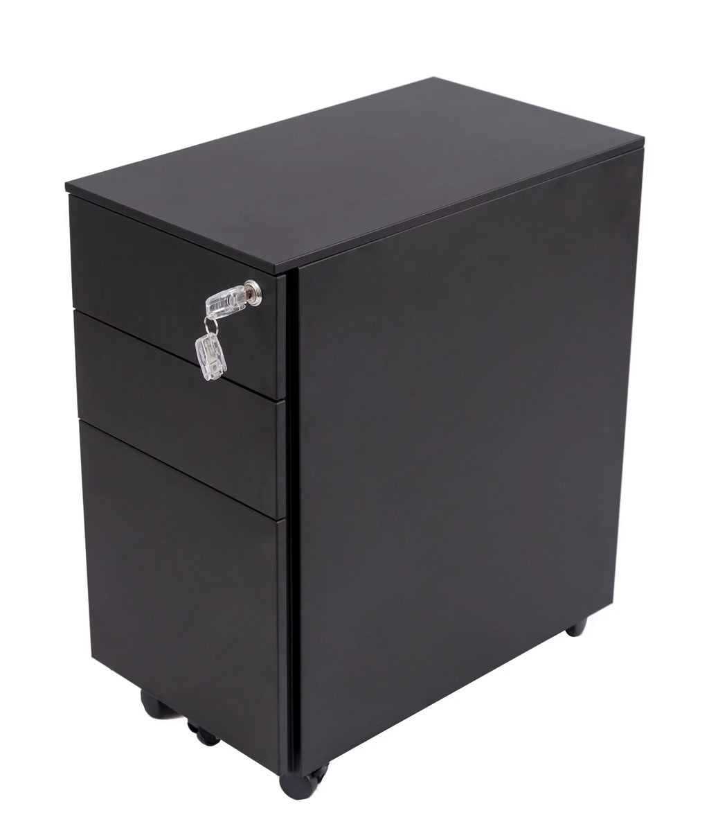 3 Drawer Lockable Rolling File Cabinet L331819