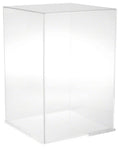 Clear Acrylic Display Case with Clear Base, 12" W x 12" D x 18" H G37942