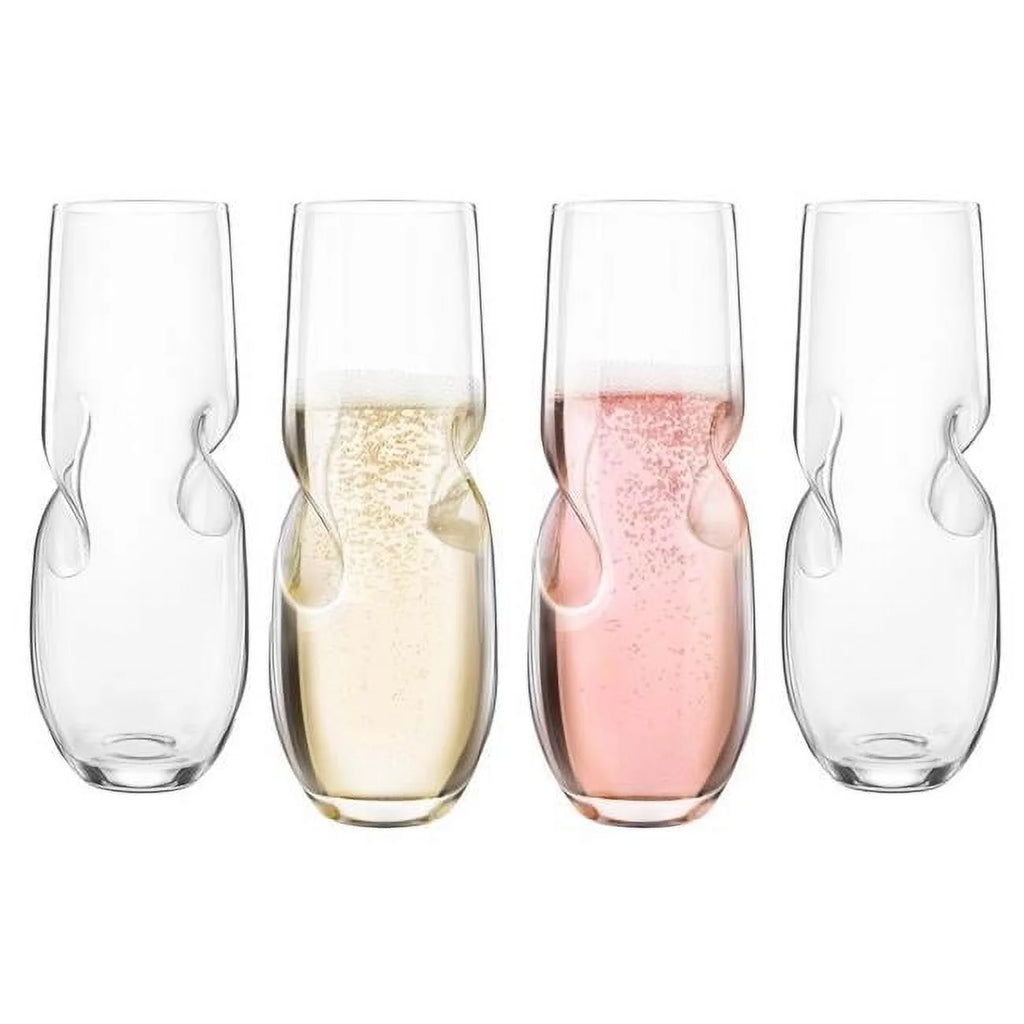 10 oz Glass Stemless Champagne Flute B22827
