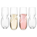 10 oz Glass Stemless Champagne Flute B22827