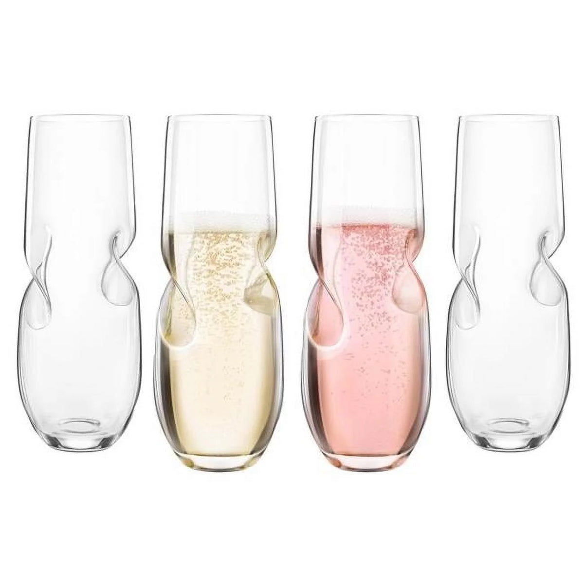 10 oz Glass Stemless Champagne Flute B22827