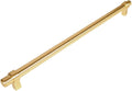 Brushed Brass Cabinet Bar Handle Pull 10 Pack B821502