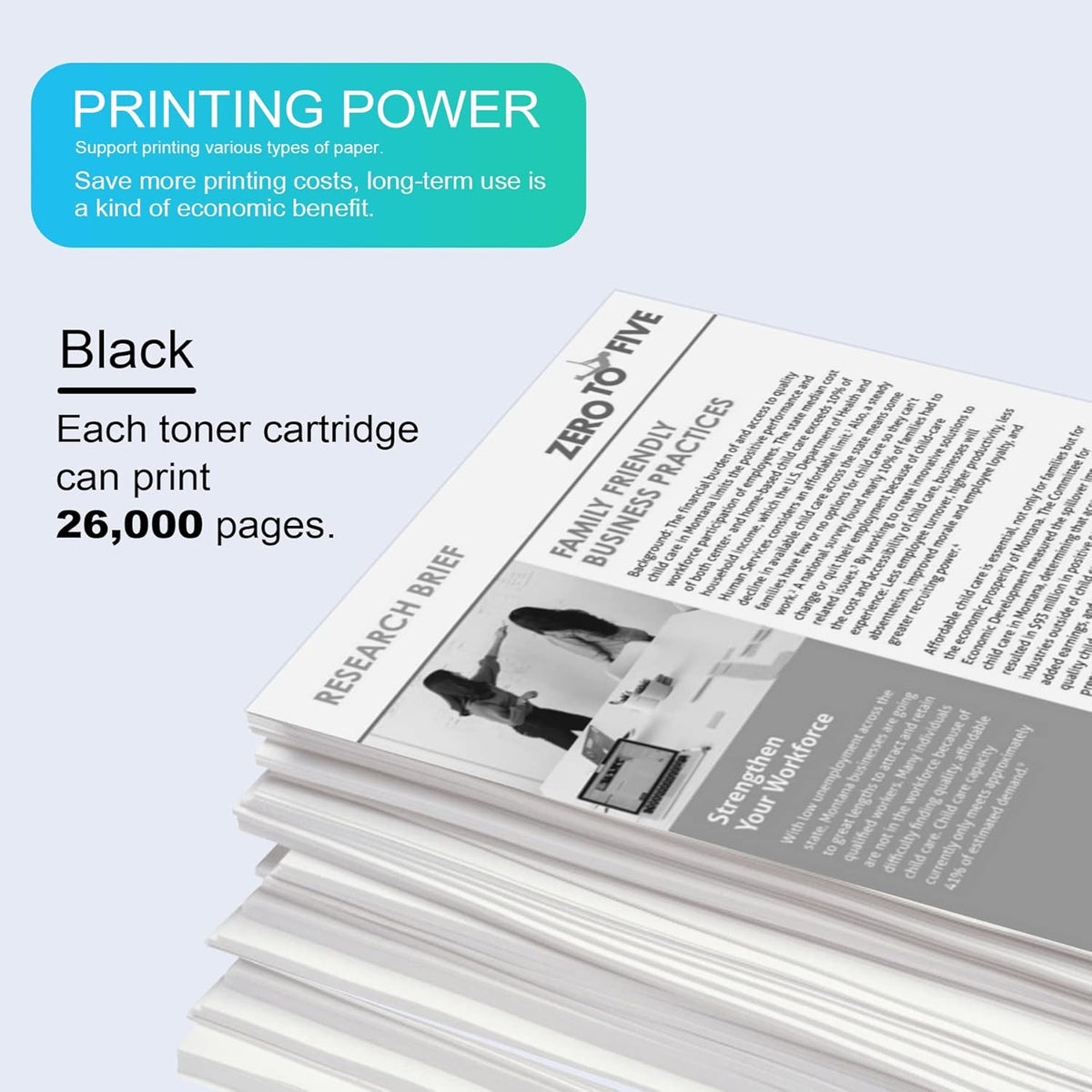 Black Toner Cartridge Z463