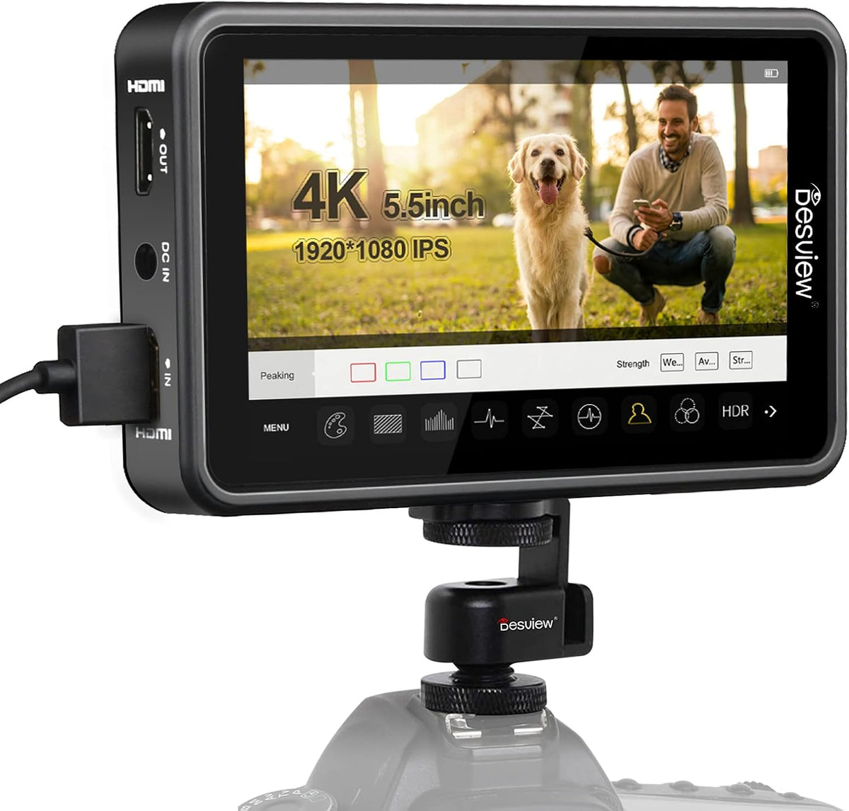5.5 inch Touch Screen Camera Monitor Z989