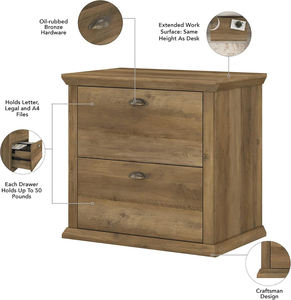 2 Drawer Lateral File Cabinet F468