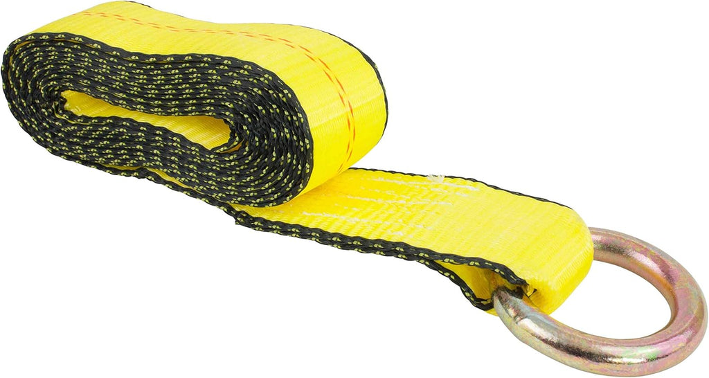4 Pack 2 x 12' Car Tie Down Ratchet Strap with Chain Anchor E68801