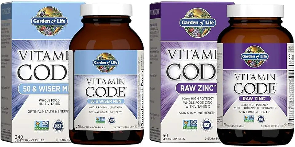 Multivitamin for Men Zinc Supplements 30mg Vitamin C Multimineral Supplement G5279
