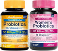 Probiotics 50 Billion CFU & Women's Probiotics 120 Capsules W80026