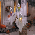 White Ghosts Halloween Decoration Set of 3 T689015