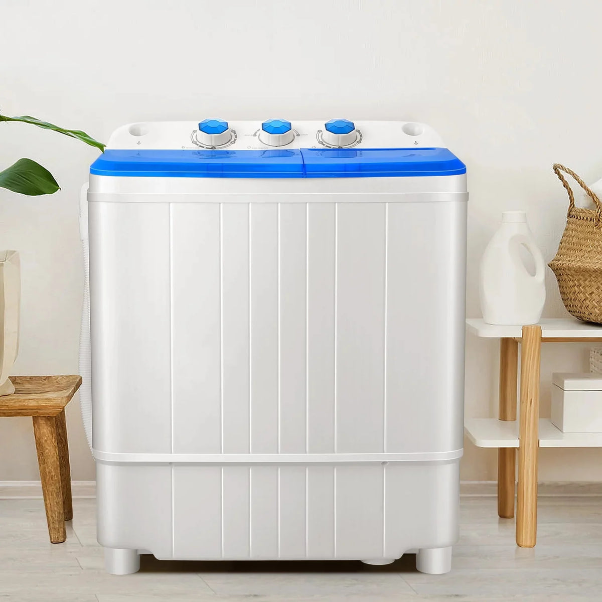 11lbs Washer & 6.6lbs Spin Dryer Combo Washing Machine L795