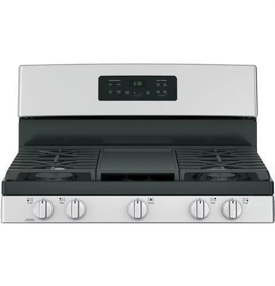 30 Free-Standing Gas Range Stainless Steel V1548