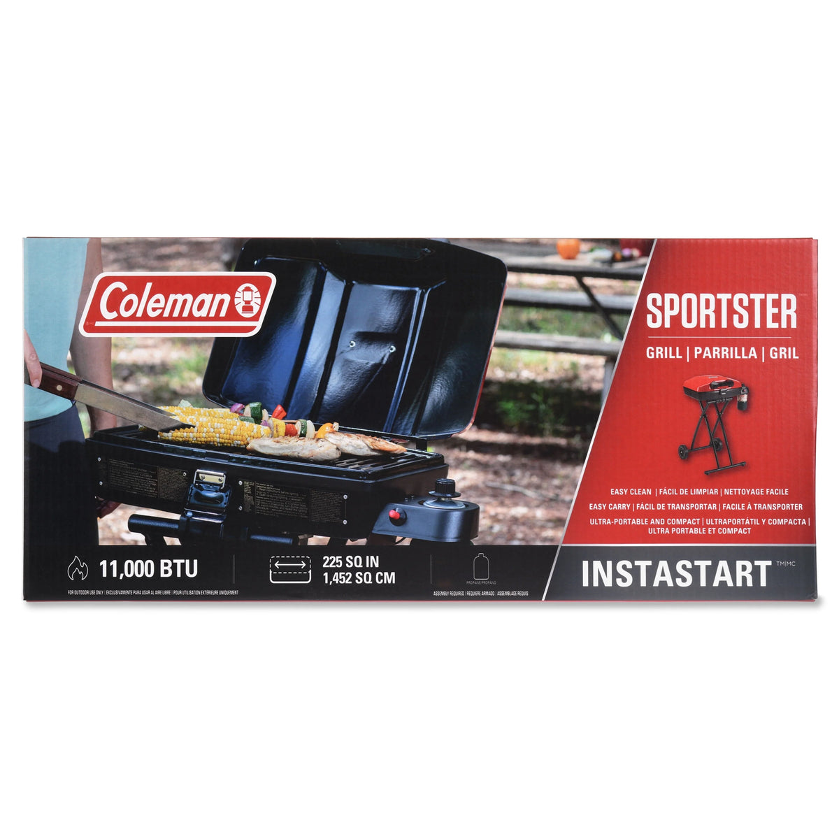 Portable 1-Burner Propane Grill K848992