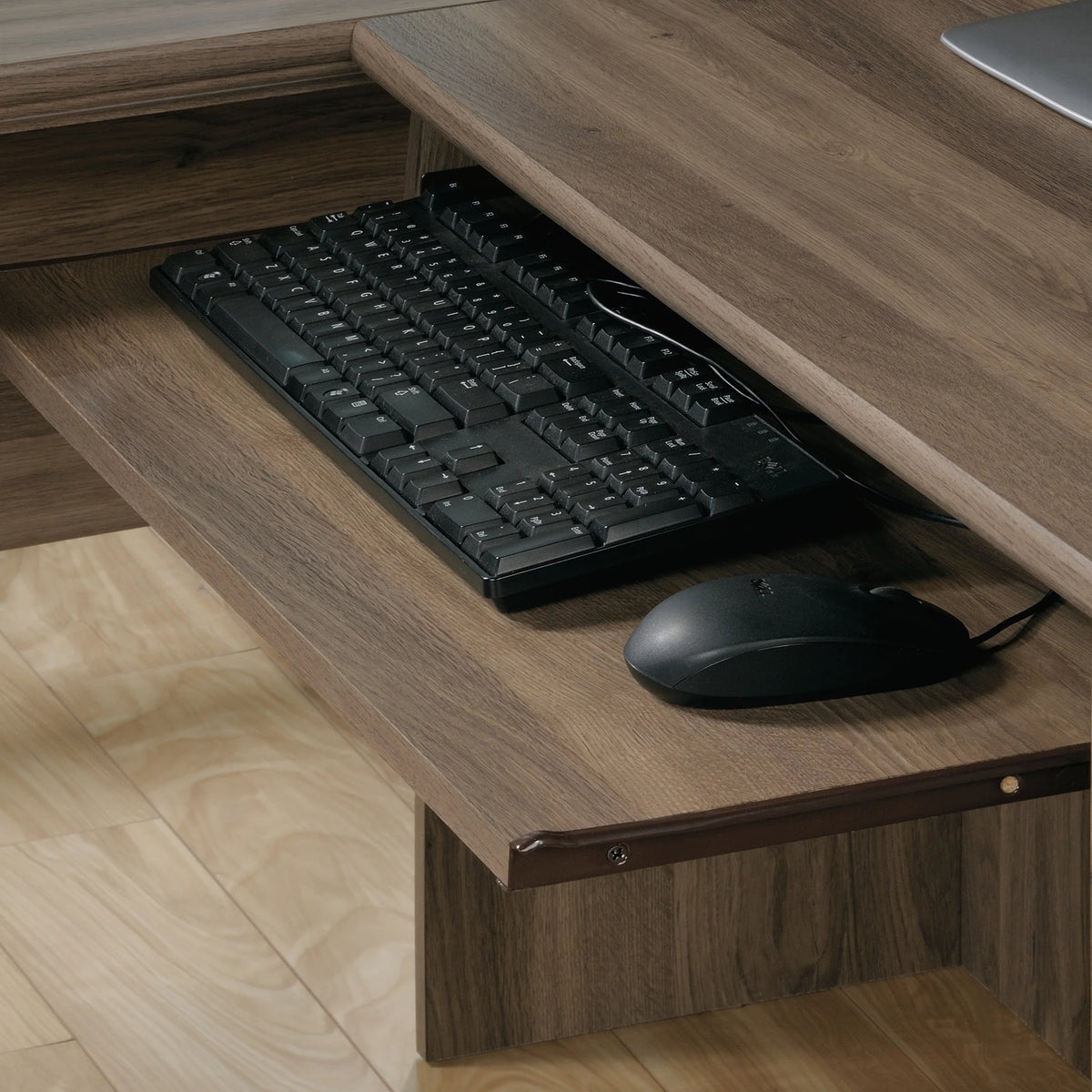 L Shaped Computer Desk with Storage P3074