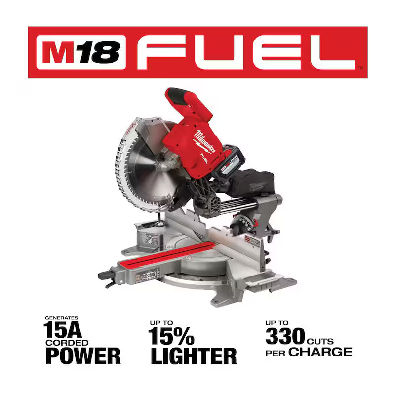 18V Lithium-Ion Brushless Cordless Dual Bevel Sliding Compound Miter Saw G14627