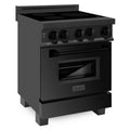 24 2.8 cu. ft. Black Stainless Steel Induction Range U837333