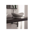 White Oval Vessel Bathroom Sink N685