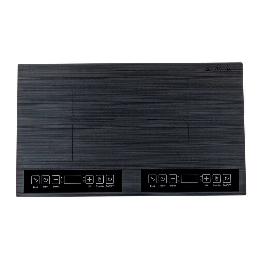Black 2 Burner Electric Induction Cooktop I12175