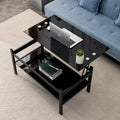 Lift Top Coffee Table with Dual Layers Y738