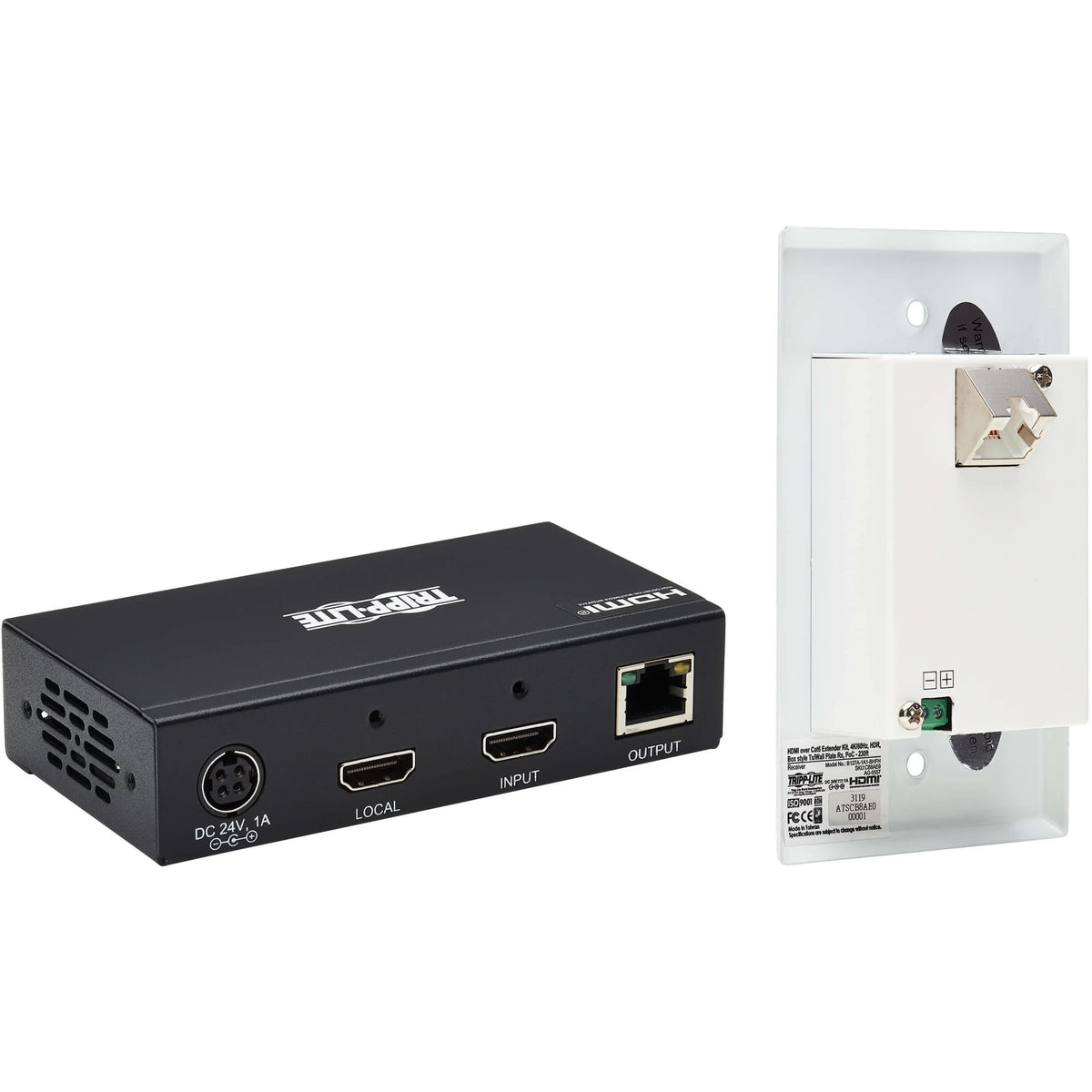 HDMI Over Cat6 Extender Kit, 4k 60 Hz, 230 Ft E9952