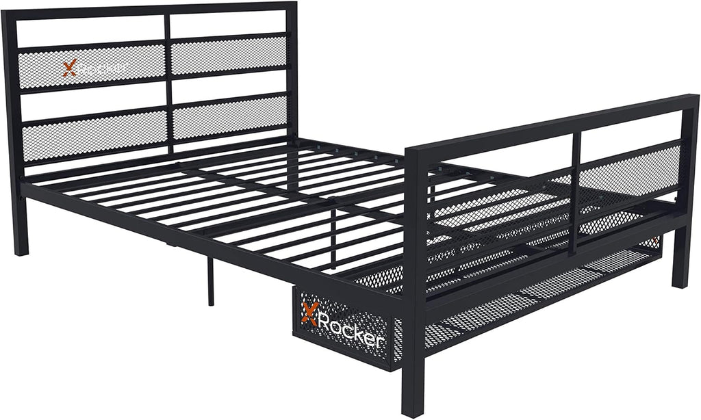 Black Bed with TV Mount M121