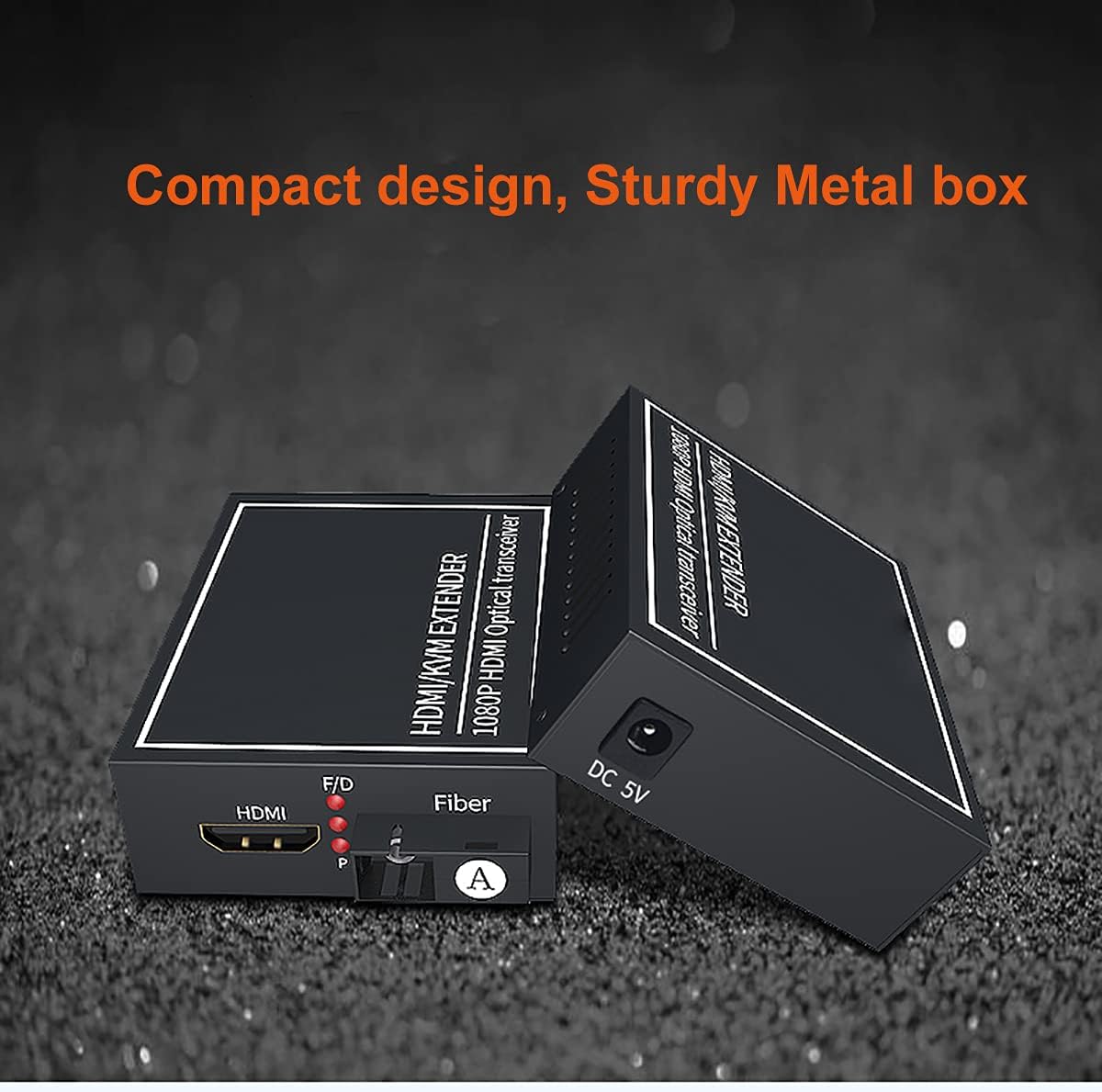 HDMI Extender Over Fiber Optic Cable up to 20Km, 1080P, 1 Transmitter and 1 Receiver X316