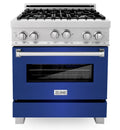 30 in. Gas Range with Blue Matte Door F872818