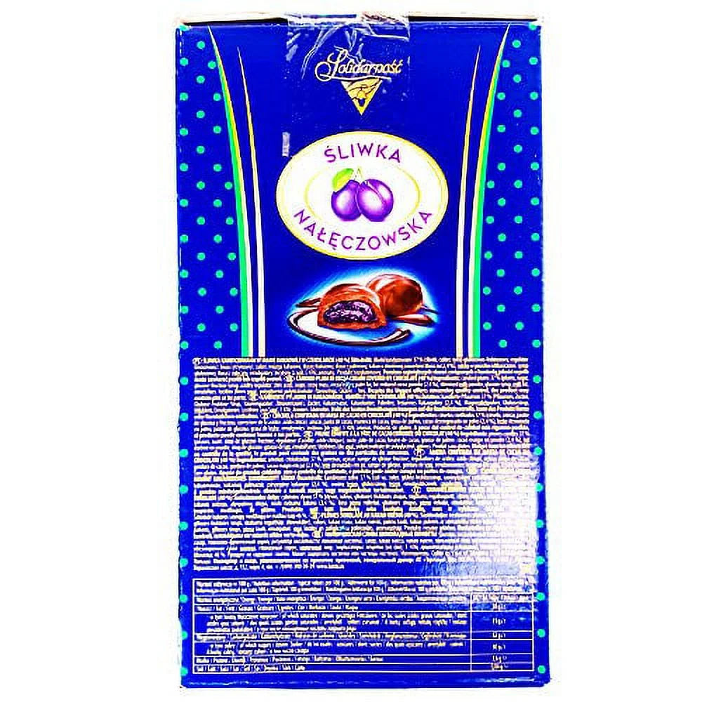Candied Plums With Cocoa Cream And Chocolate 3 Kg K263489