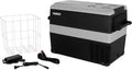 Portable Refrigerator, AC 110V/DC 12V Compact Fridge/Freezer, 45-Liter X920145
