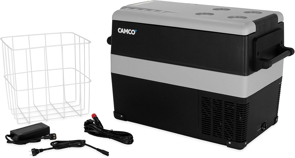 Portable Refrigerator, AC 110V/DC 12V Compact Fridge/Freezer, 45-Liter X920145