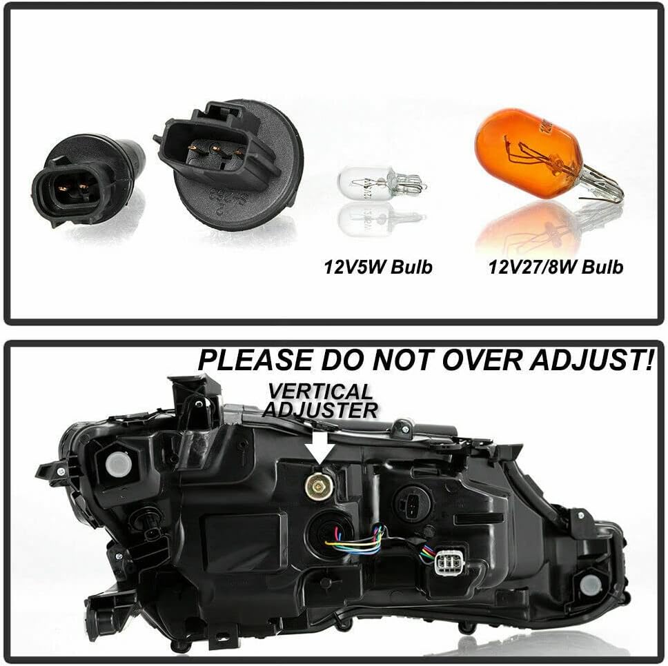 Toyota Camry Headlamp Pair Right & Left Led Headlights E3993