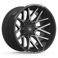 20x10 Black Wheels X98294