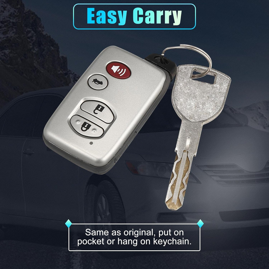 Replacement Keyless Entry Remote Car Key Fob 314.3Mhz 4 Buttons K212