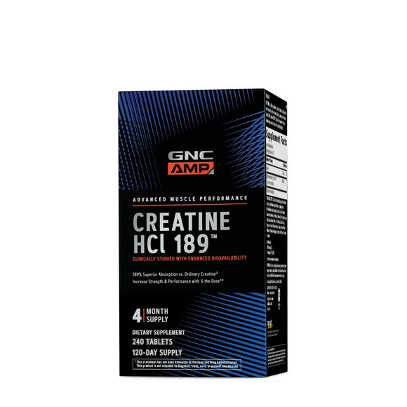 189 Pills Creatine HCl P928031