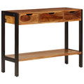 Solid Sheesham Wood Sideboard with 3 Drawers D314150