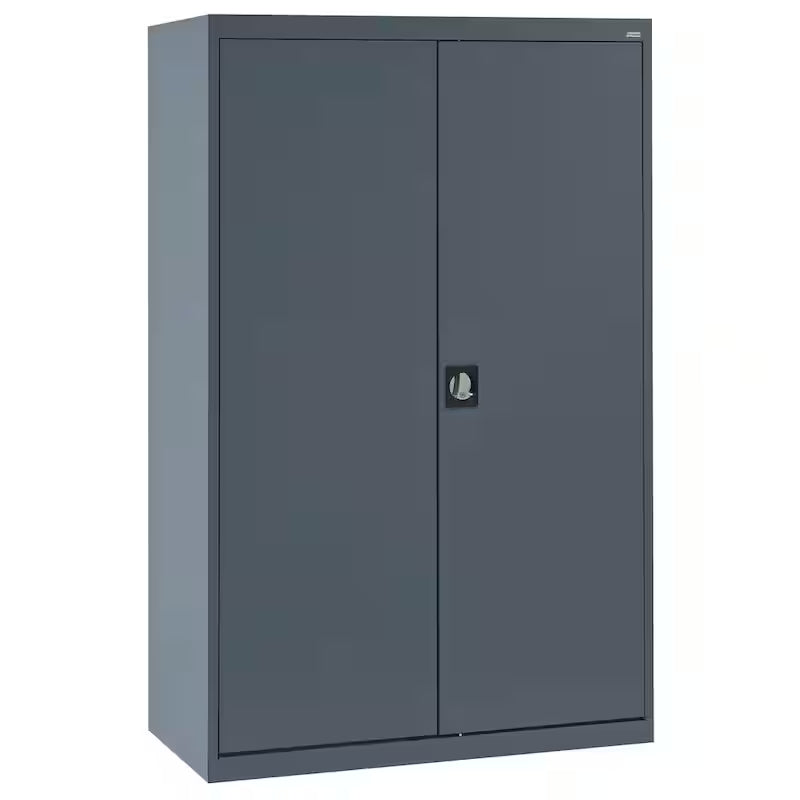 Steel Freestanding Garage Cabinet in Charcoal I231940