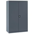 Steel Freestanding Garage Cabinet in Charcoal I231940