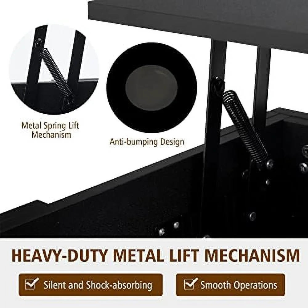 Lift Top Coffee Table with Hidden Compartment N42924