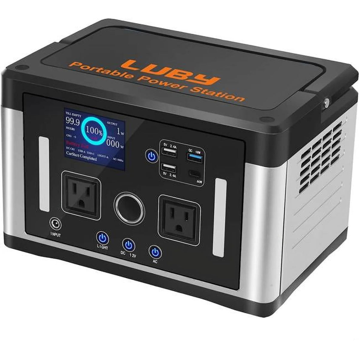 700W Portable Power Station Solar Generator X669671