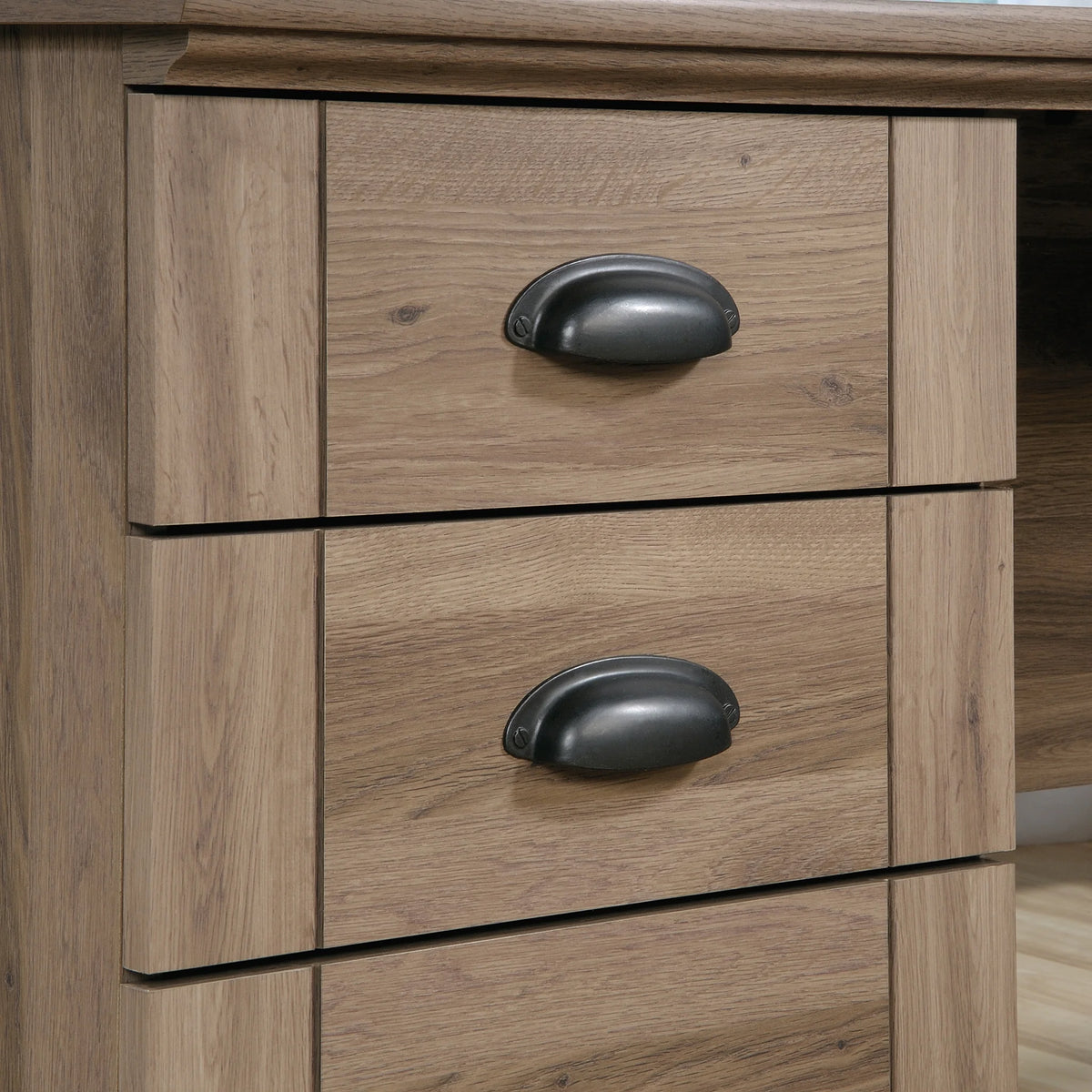 L Shaped Computer Desk with Storage P3074