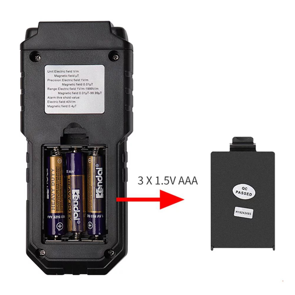 High Precision EMF Meter Electromagnetic Radiation Tester Digital Display S9967