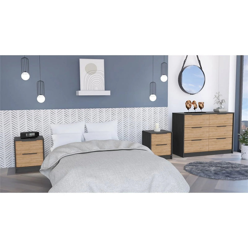 3 Bedroom Set Engineered Wood Z3093