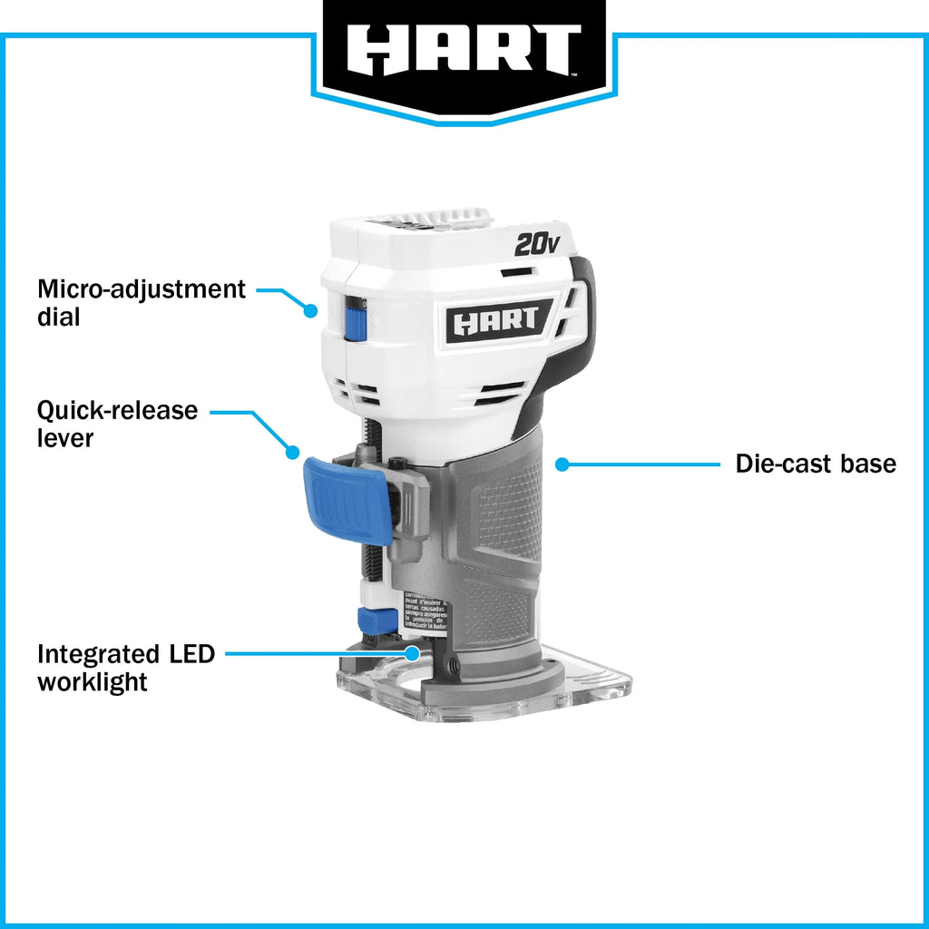 Cordless Trim Router H79922