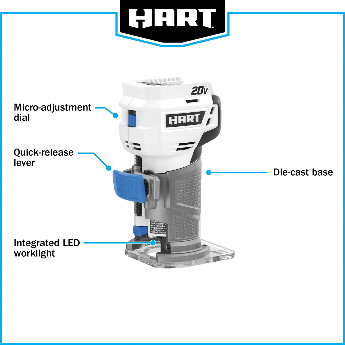 Cordless Trim Router H79922