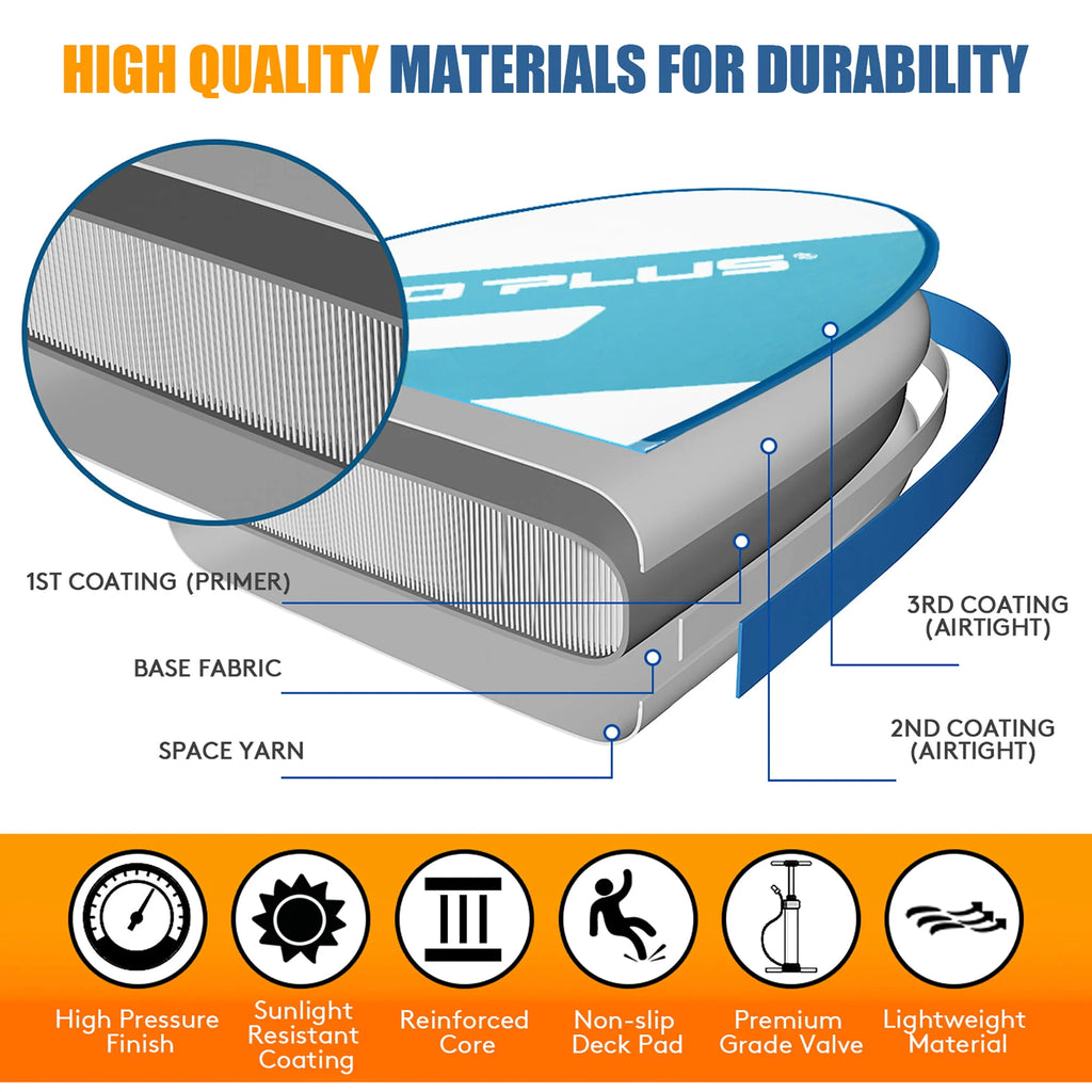 11ft Inflatable Stand Up Paddle Board M424699